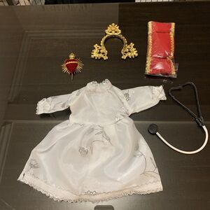 NIÑO DIOS DOCTOR Vestido Niño Dios Baby Jesus/ 20 cm.